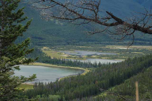 the Vermillion Lakes